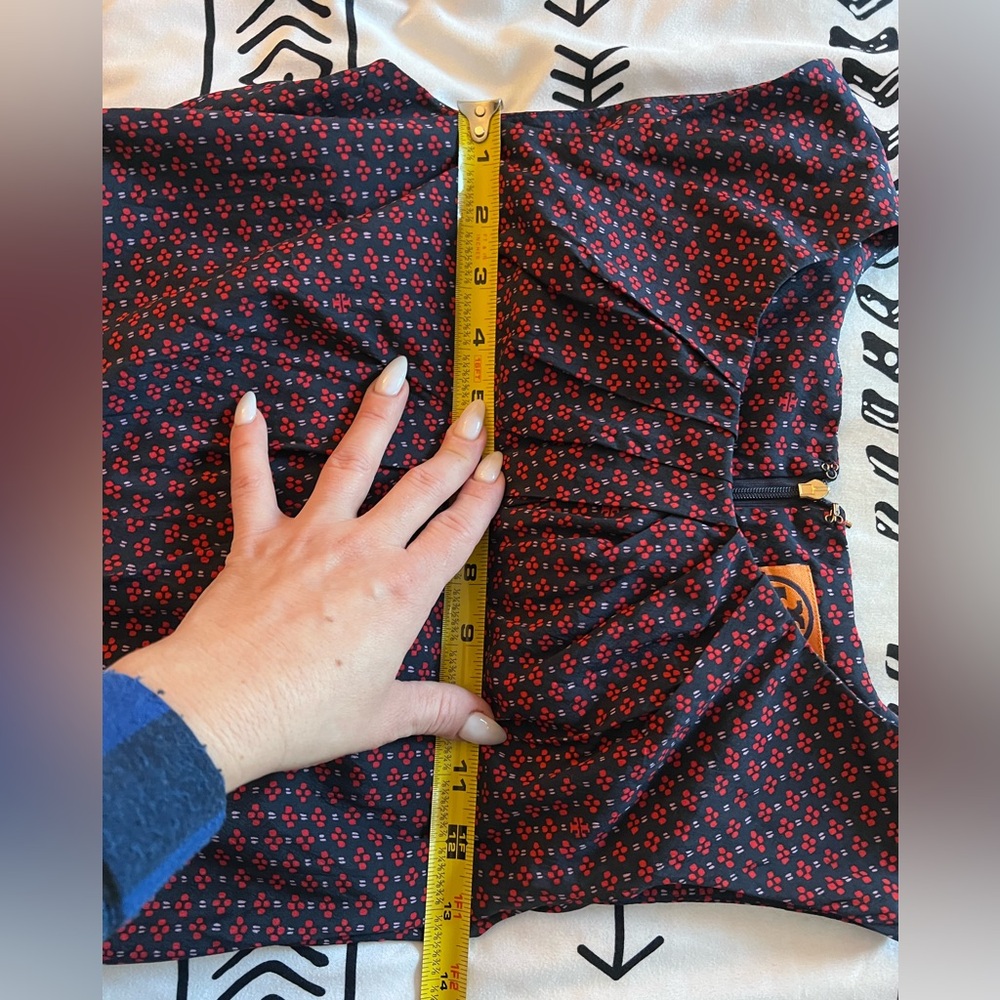 Tory Burch Purple Midi Dress - Picture 10 of 12